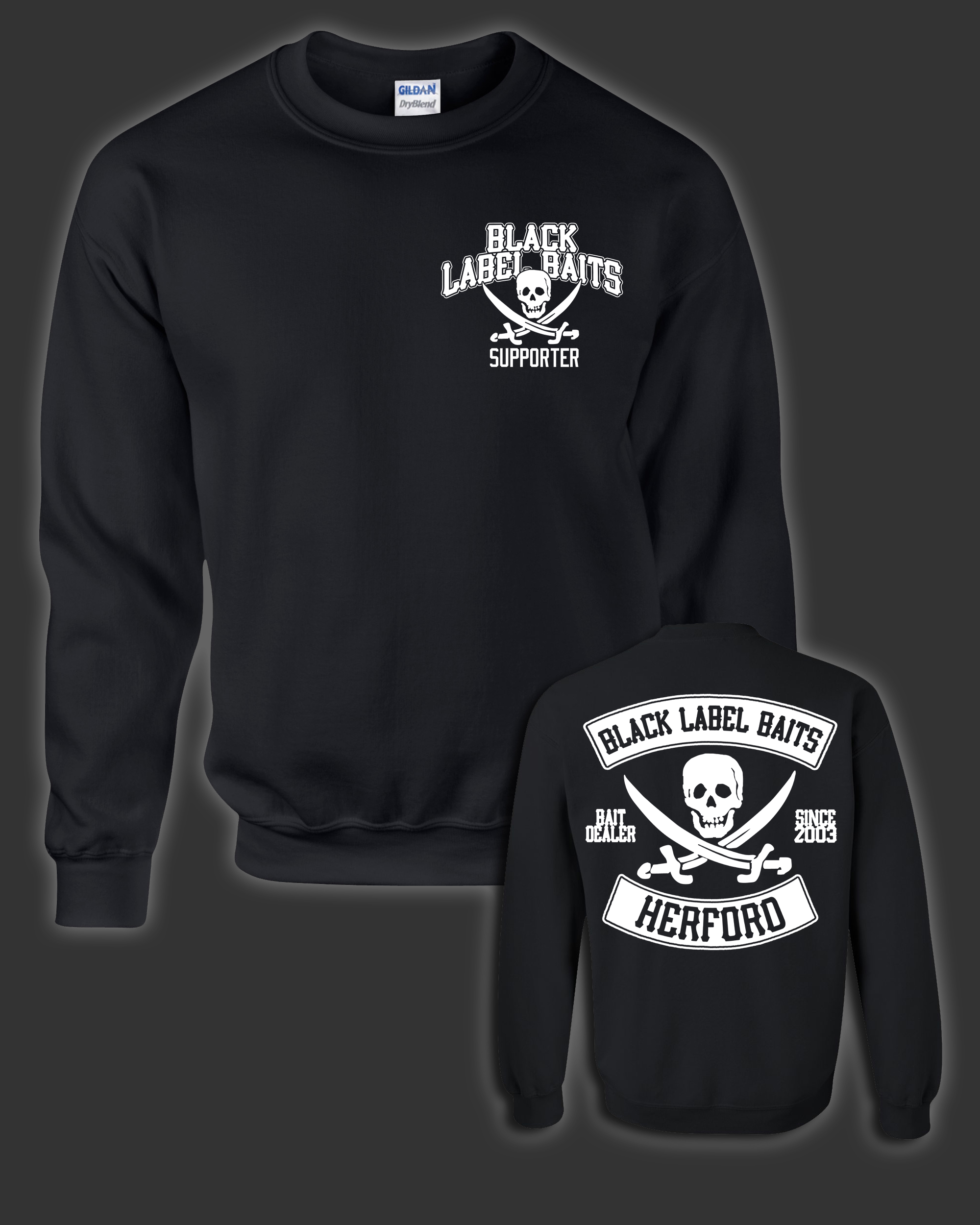 BLB Supporter Sweater - schwarz