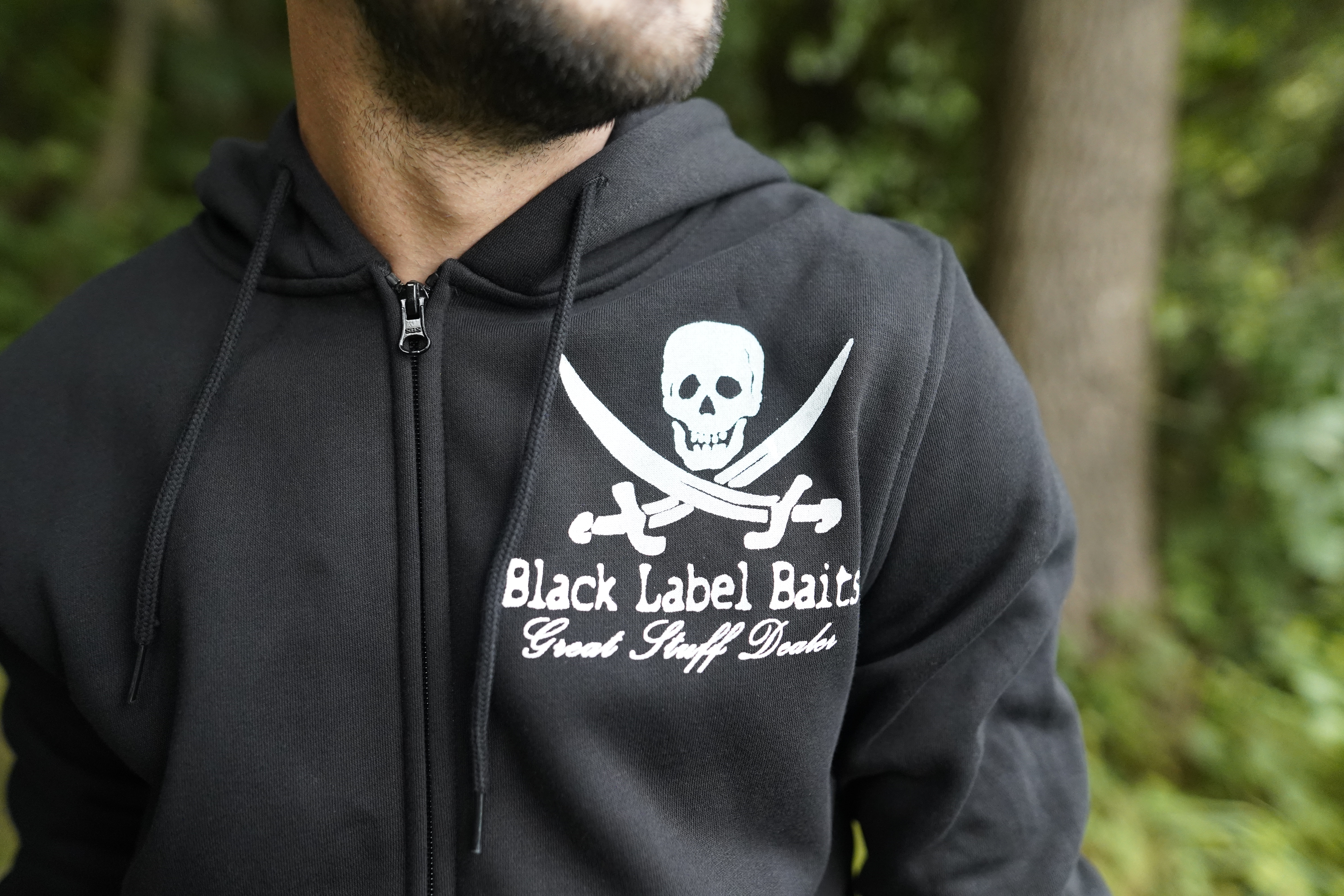 BLB Zip Up Hoodie - schwarz