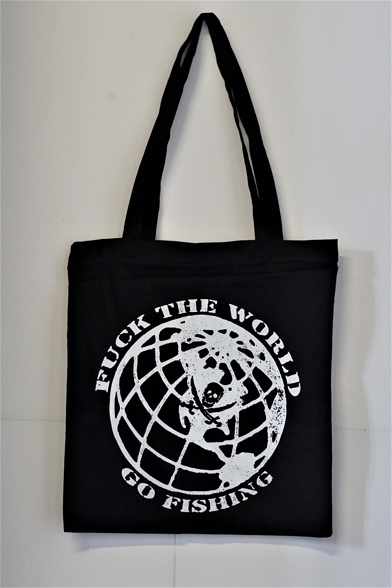 "F**K THE WORLD GO FISHING" Bag