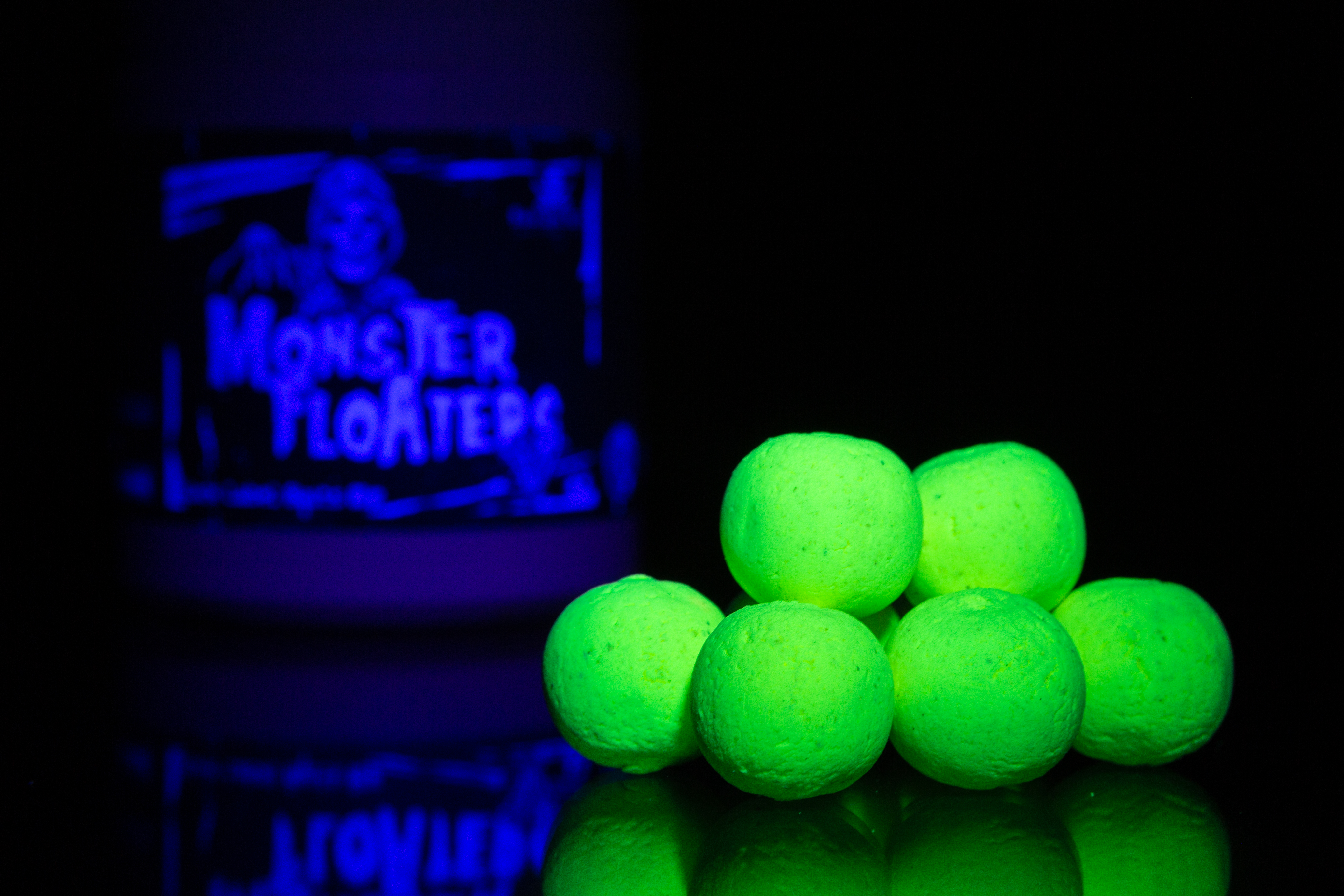 UV-Monster Floater - gelb - 16mm