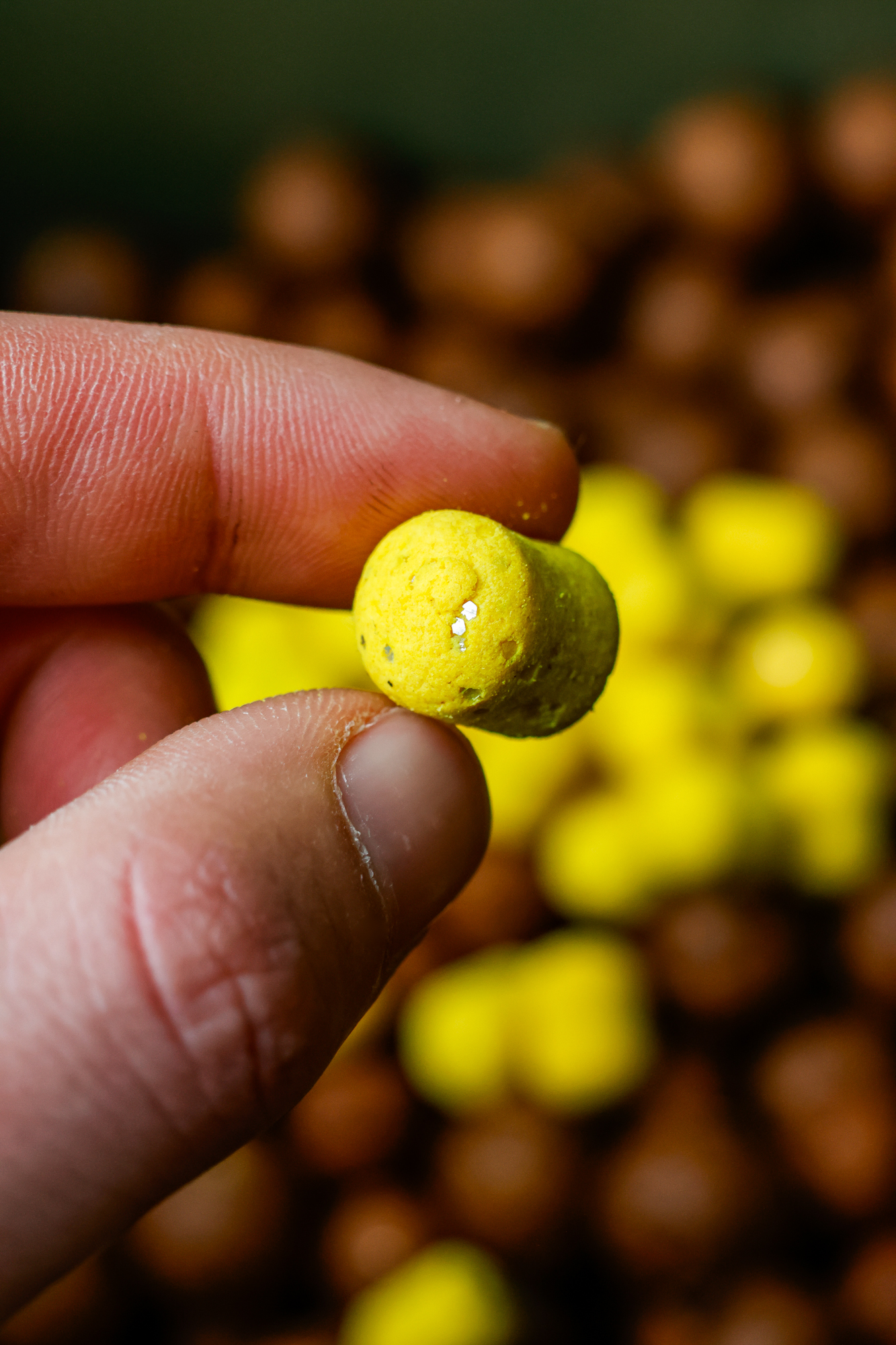  UV- Dumbell Pop Up - Wafterzz - gelb Glitter