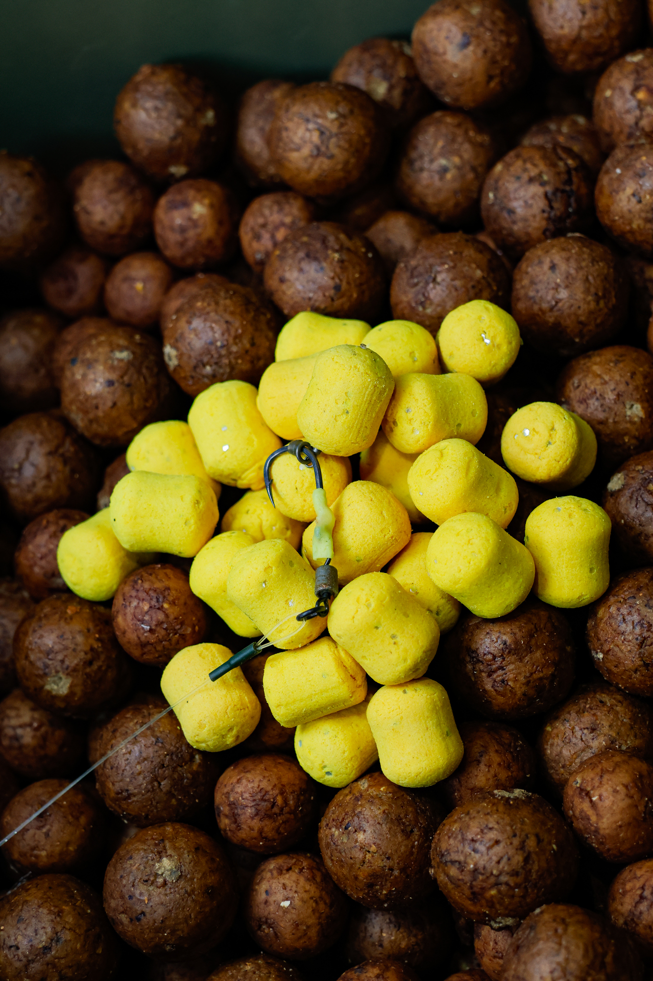  UV- Dumbell Pop Up - Wafterzz - gelb Glitter