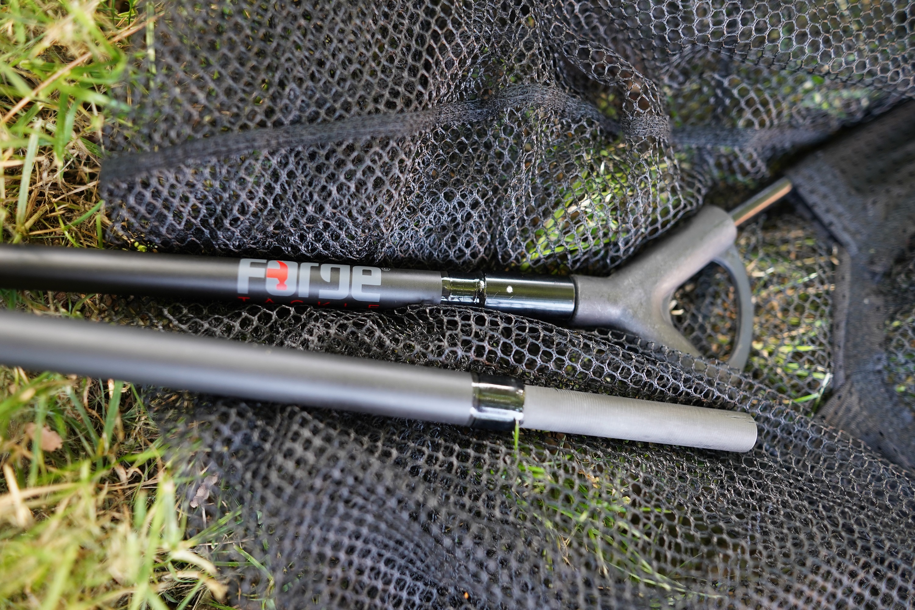 Forge Tackle Carbon Spoon & Net Handle