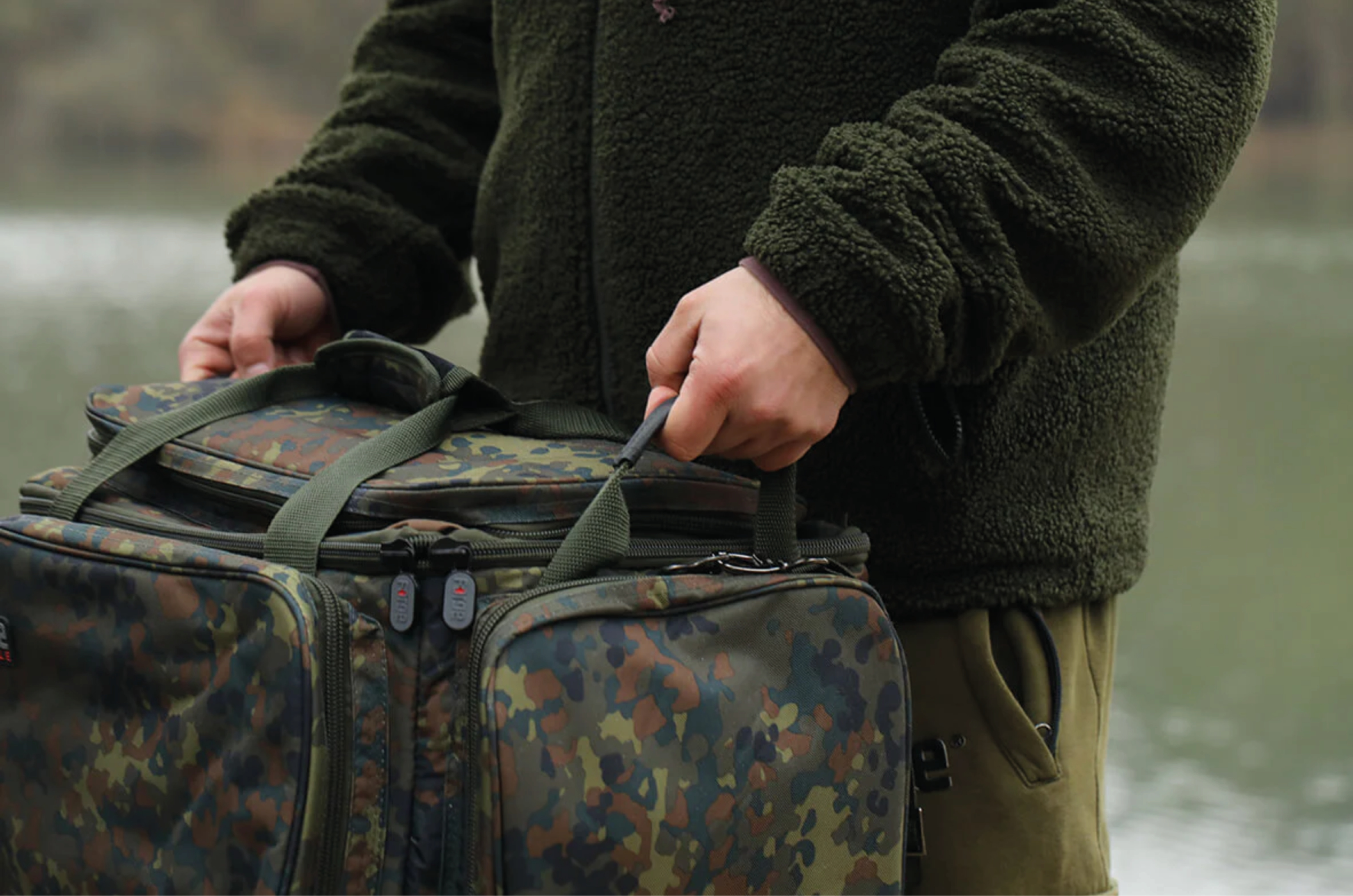 Forge Tackle FTR Camo Carryall Bag   
