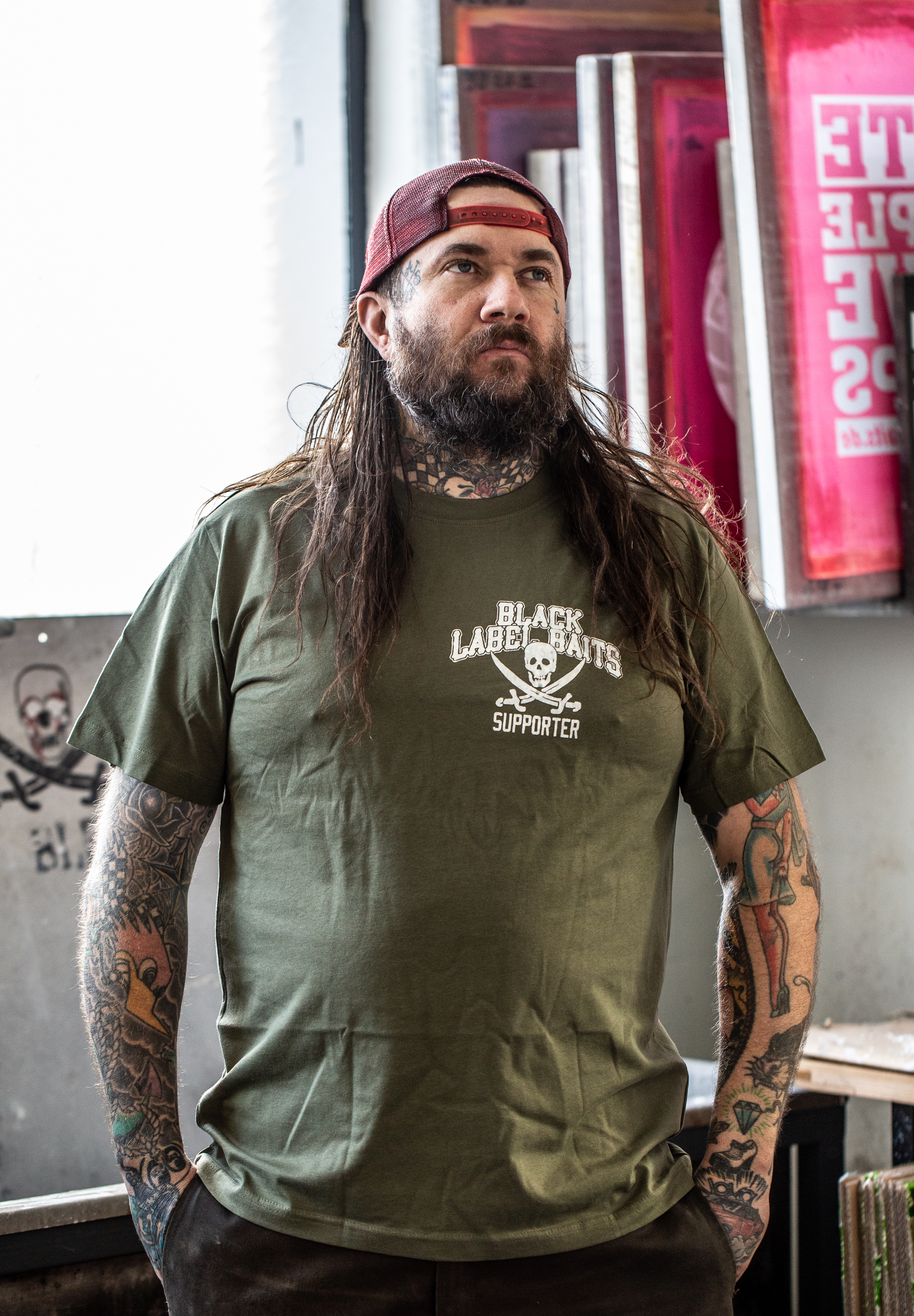 BLB Supporter Shirt - olive