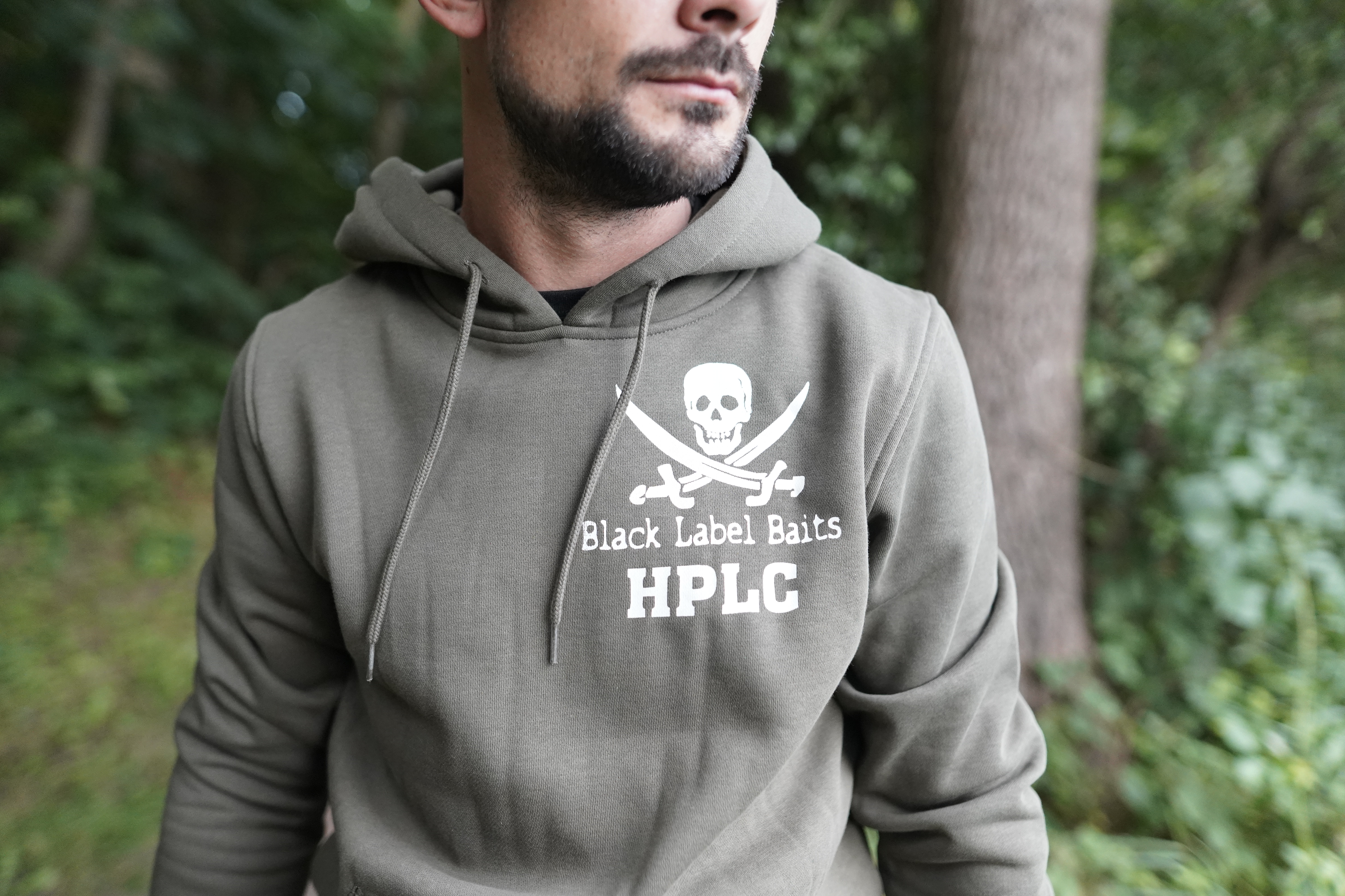 "HATE PEOPLE LOVE CARPS" Hoodie - olive